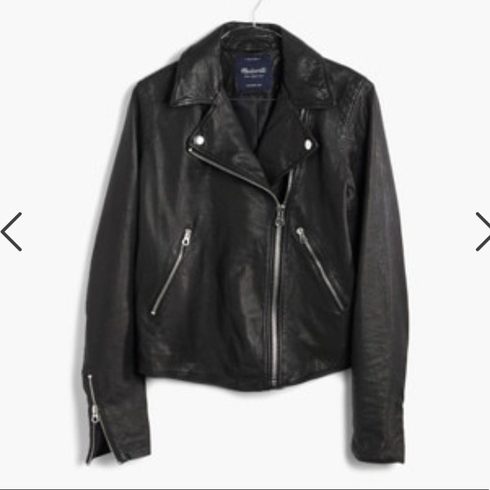 Brand New With Tags Madewell Leather Jacket